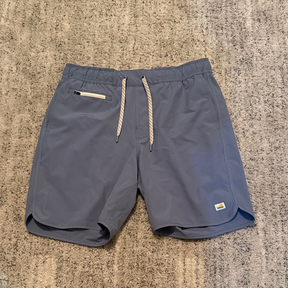 Vuori Gray Athletic Shorts